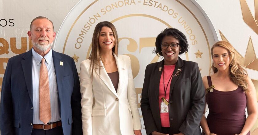 Marcela “Maval” Valenzuela participa en reunión de la Comisión Sonora–Estados Unidos para fortalecer la relación binacional