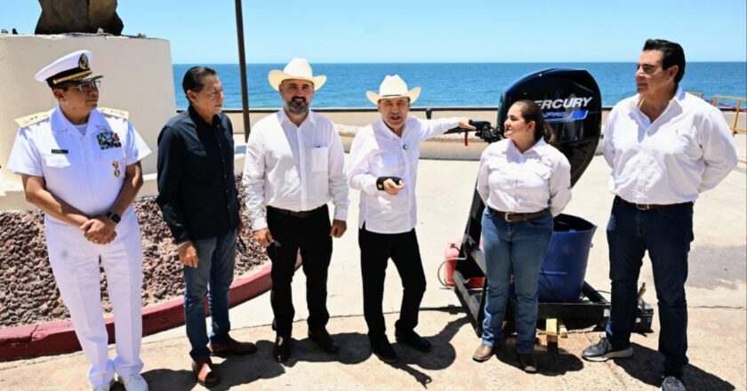 Respalda Gobernador Durazo a más de 3 mil familias del sector pesquero con equipo renovado