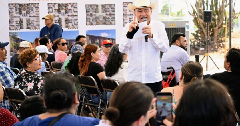 Arranca Durazo construcción de 2 mil 400 casas en Hermosillo; Sonora es primer lugar en viviendas del Bienestar