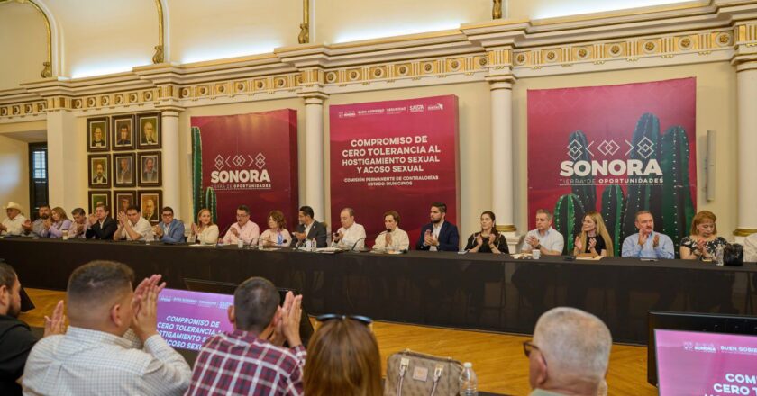 Crea Gobernador Durazo mecanismo de cero tolerancia al hostigamiento y acoso sexual laboral