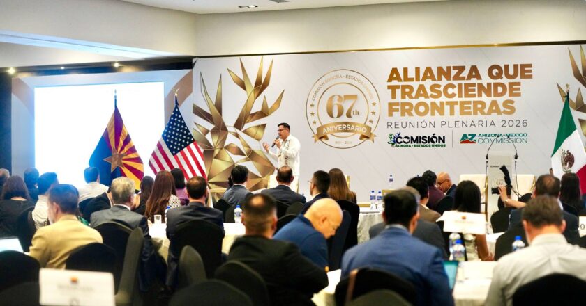 Refuerza Gobernador Durazo cooperación binacional con Plenaria de la Comisión Sonora-Estados Unidos