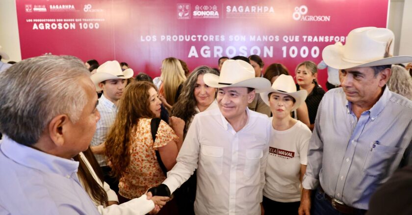 Durazo refuerza apoyo al campo con más de 144 millones en créditos y anuncia que duplicará recurso a productores