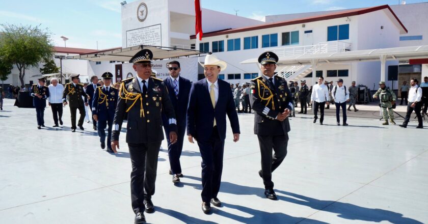 Reconoce Gobernador Durazo resultados en seguridad a siete años de la creación de la Guardia Nacional