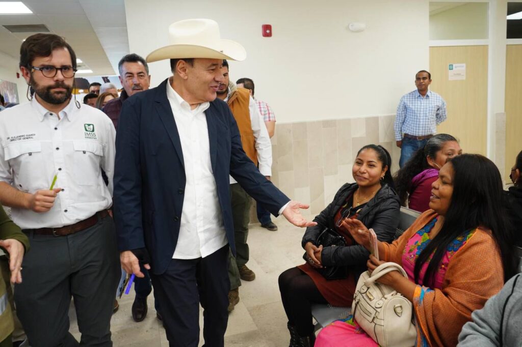 Cumplen Durazo y Sheinbaum compromiso pendiente desde 2014; iniciarán nuevo hospital en Ures