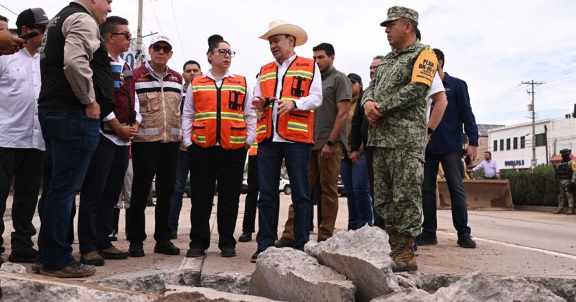 Gobernador Durazo implementa acciones inmediatas por lluvias extraordinarias en Nogales