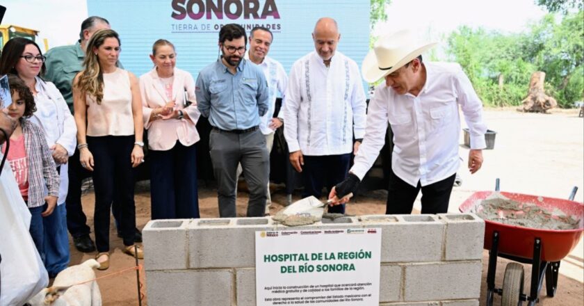 Gobernador Durazo y Presidenta Sheinbaum hacen justicia al Río Sonora con inicio del Hospital Regional en Ures