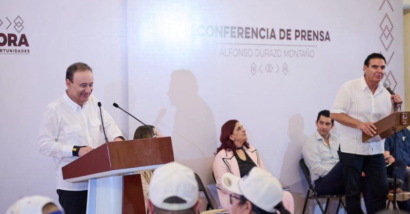 Con resultados en seguridad e inversión de mil millones, Durazo y Sheinbaum transforman Caborca