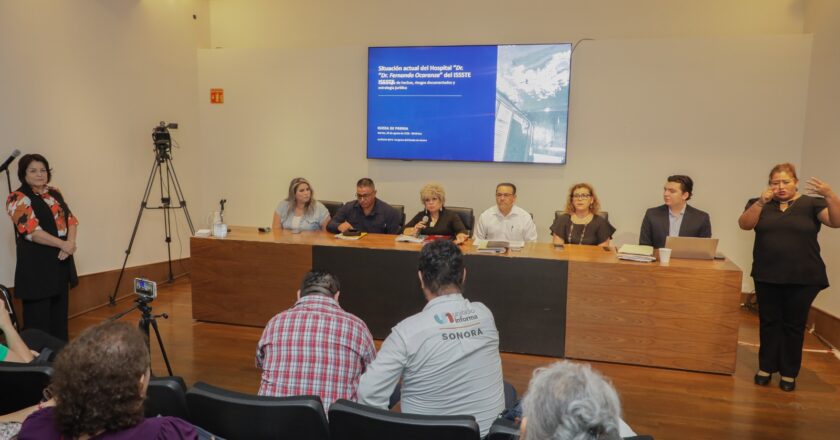 Exponen situación del Hospital Dr. Fernando Ocaranza en Hermosillo