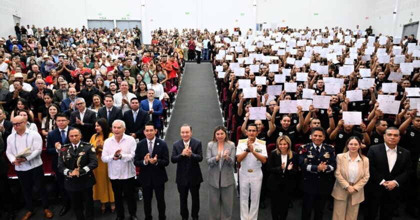 Gobernador Durazo duplica Policía Estatal: se integran 271 nuevos elementos egresados de la USP