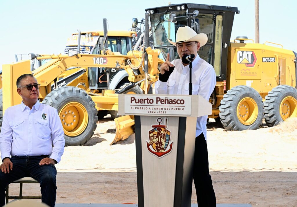 Gobernador Durazo y Presidenta Sheinbaum arrancan modernización de carretera Sonoyta-Peñasco con inversión de mil 800 millones